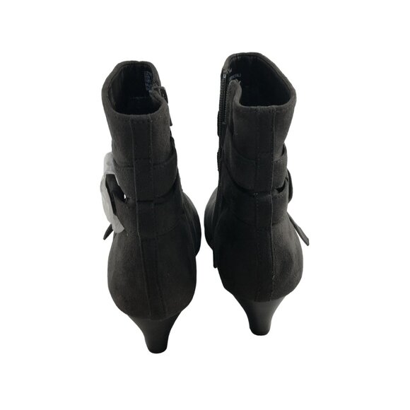 COMFORTVIEW GREY LIZZIE SUEDE BOOTIES WOMENS BOOTS SIZE 8.5 - Picture 4 of 8